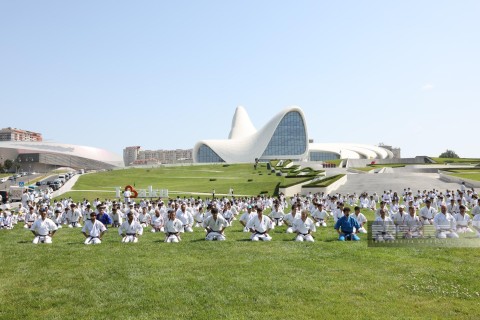 Bakıda kontakt karate üslubları üzrə yay seminarı - FOTO