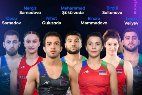 Güləşçilərimiz Türkiyədə 6 medal qazanıblar