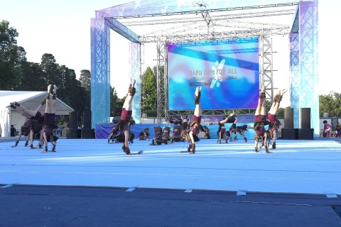 Bakıda “Gimnastika hamı üçün” beynəlxalq turnirin açılış mərasimi olub