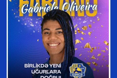 "Gəncə"də braziliyalı voleybolçu