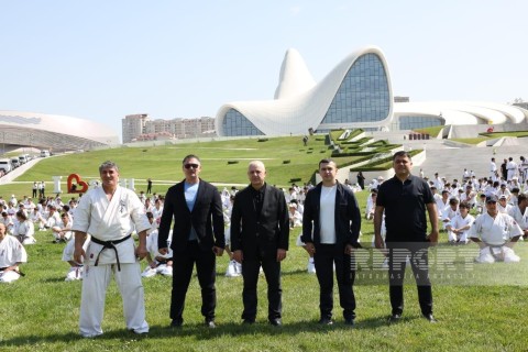 Bakıda kontakt karate üslubları üzrə yay seminarı - FOTO