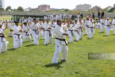 Bakıda kontakt karate üslubları üzrə yay seminarı - FOTO