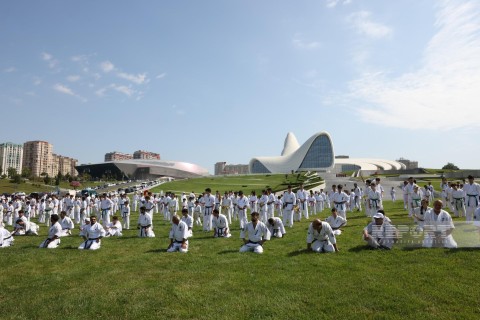 Bakıda kontakt karate üslubları üzrə yay seminarı - FOTO