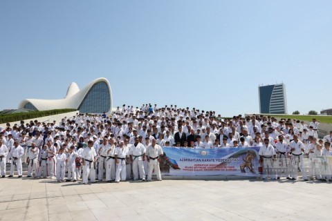 Bakıda kontakt karate üslubları üzrə yay seminarı - FOTO