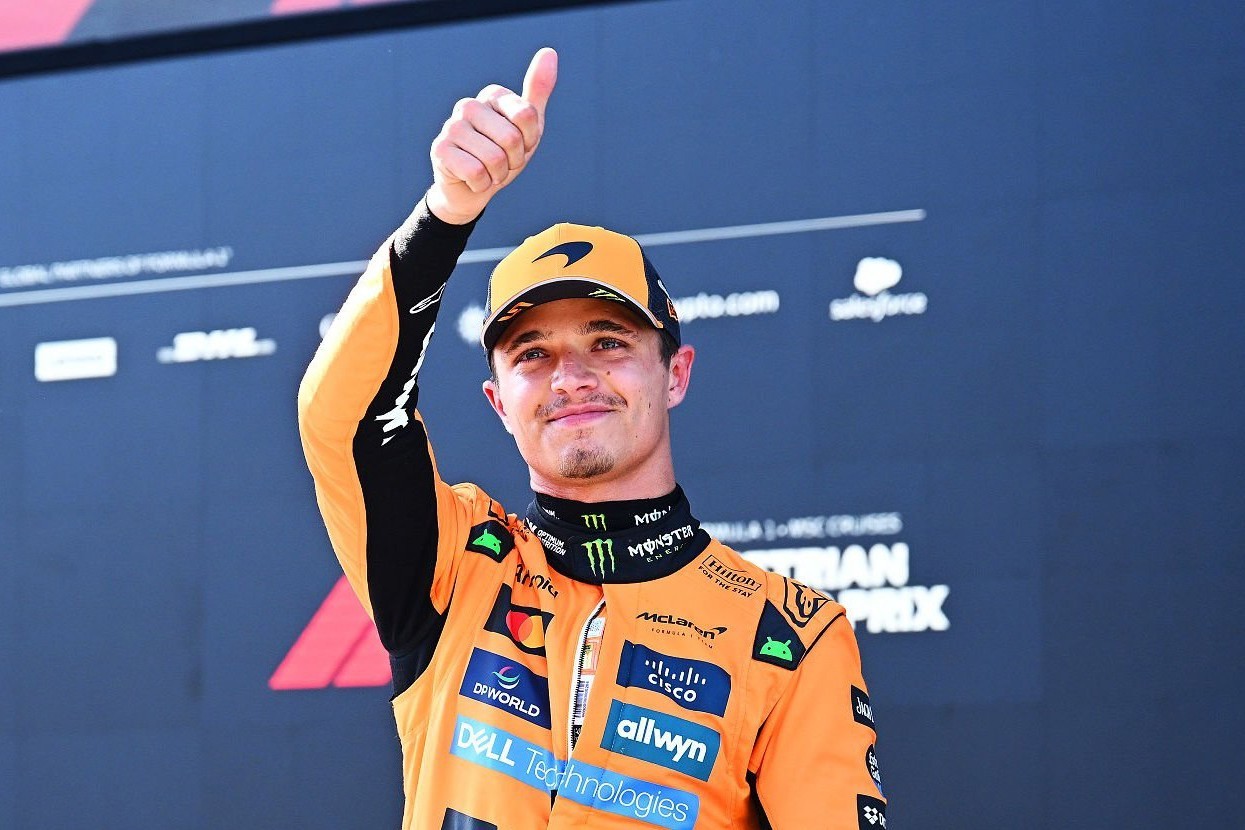 Belçika Qran-prisində poulu Lando Norris qazanıb - VİDEO