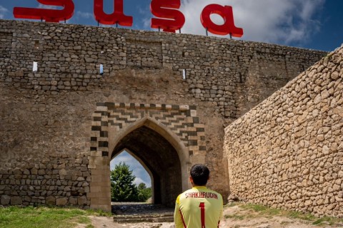 "Qarabağ"ın yeni formalarında Azərbaycan bayrağı - FOTO/VİDEO