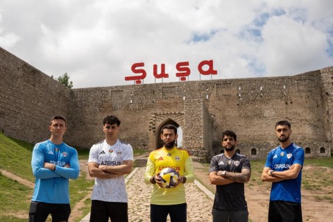 "Qarabağ"ın yeni formalarında Azərbaycan bayrağı - FOTO/VİDEO