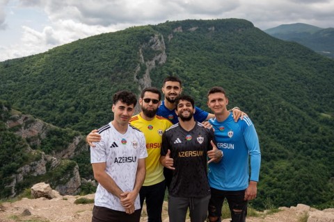 "Qarabağ"ın yeni formalarında Azərbaycan bayrağı - FOTO/VİDEO