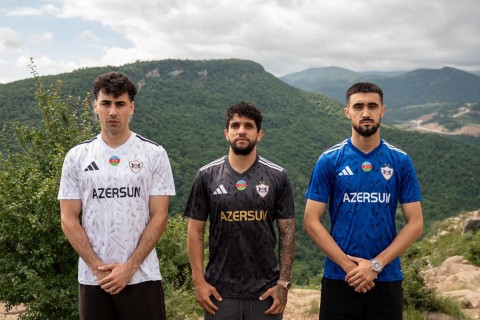 "Qarabağ"ın yeni formalarında Azərbaycan bayrağı - FOTO/VİDEO