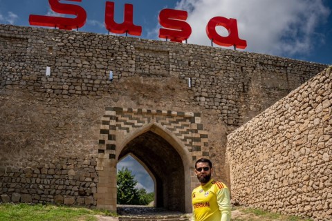 "Qarabağ"ın yeni formalarında Azərbaycan bayrağı - FOTO/VİDEO