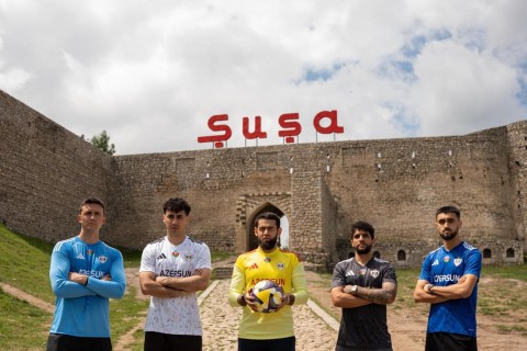 "Qarabağ"ın yeni formalarında Azərbaycan bayrağı - FOTO/VİDEO