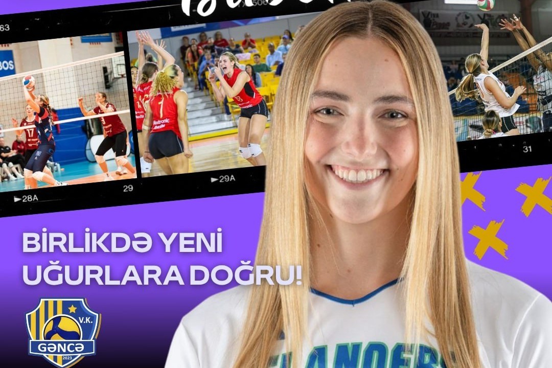 Ganja signs American volleyball player Izabelle Morgan