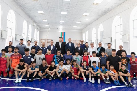 Yeni təlim-məşq bazasının açılış mərasimi keçirilib - FOTO