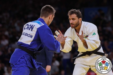 Гейдаров в окружении чемпионов мира