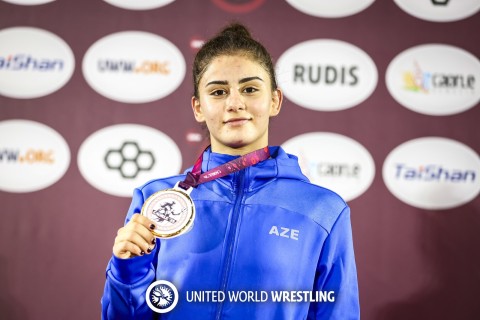 Günay Qurbanova Avropa çempionu olub - FOTO