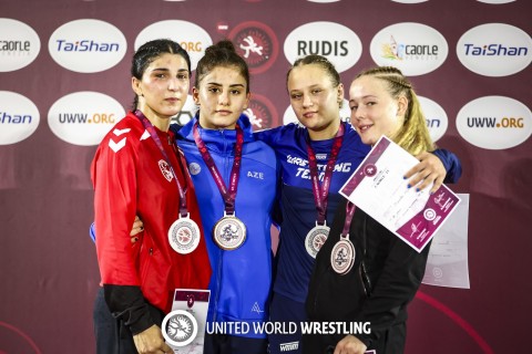 Günay Qurbanova Avropa çempionu olub - FOTO