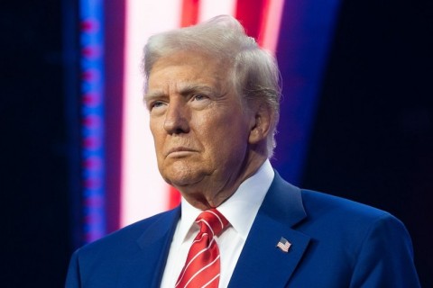 Donald Tramp "US Open"in finalına yatıb - FOTO