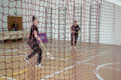 Məhkumlar arasında badminton yarışı - FOTO