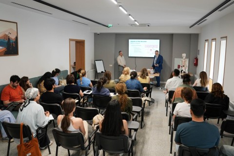 UCL professor leads sports medicine training in Baku – PHOTO