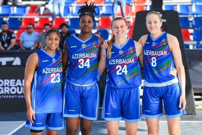 Azerbaijan crushes Singapore at 3x3 Women's Series in Bucharest