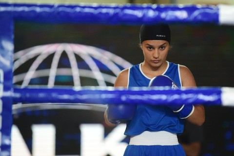 Five Azerbaijani boxers reach semifinals at Junior European Boxing Championship - PHOTO
