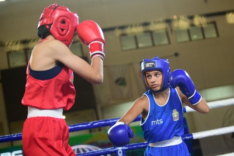 Five Azerbaijani boxers reach semifinals at Junior European Boxing Championship - PHOTO
