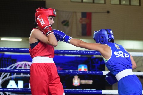 Five Azerbaijani boxers reach semifinals at Junior European Boxing Championship - PHOTO