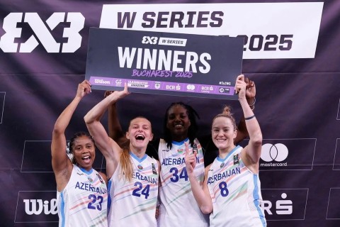 3x3 qadın millimiz Buxarest mərhələsinin qalibi olub - YENİLƏNİB