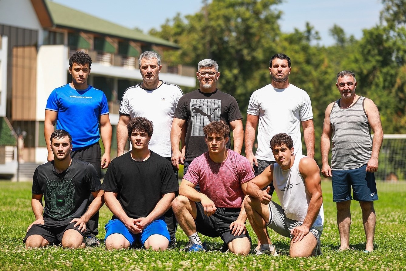 Gənc cüdoçular Avropa çempionatına Nabranda hazırlaşırlar - FOTO