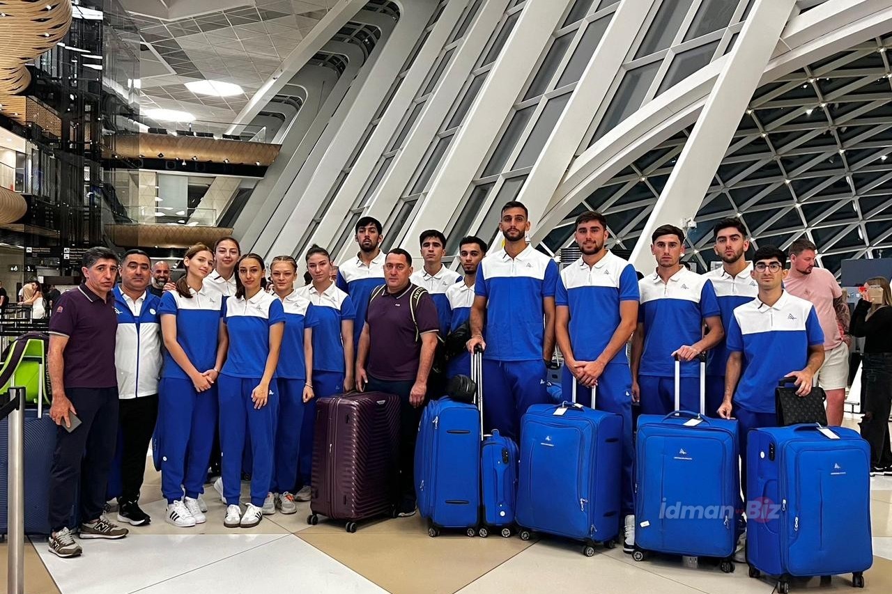 Azərbaycanlı idmançıların ikinci qrupu Universiadaya yola düşüb – FOTO