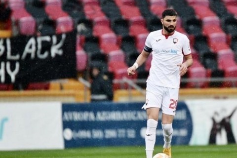 "Qəbələ"nin kapitanı: "Hədəfimiz çempionatdakı yerimizi qorumaqdır"