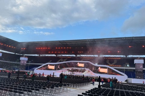 Азербайджан на параде открытия Универсиады - ФОТО/ ВИДЕО/ОБНОВЛЕНО