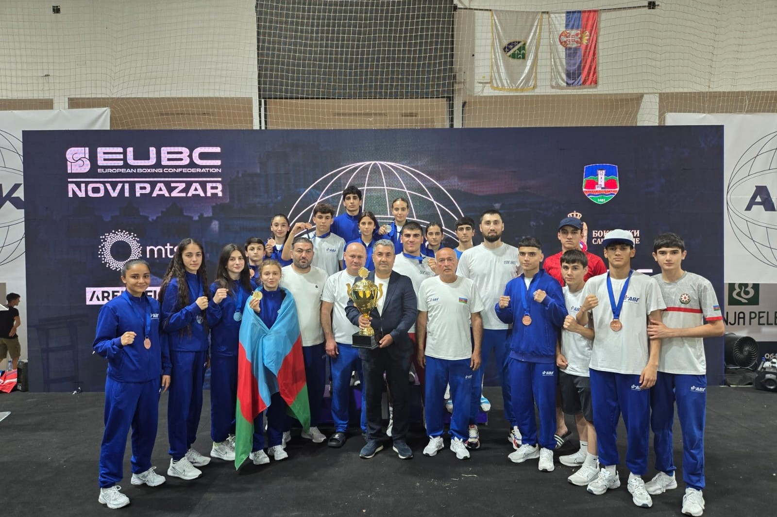 Azərbaycan millisi Avropa birinciliyini 13 medalla başa vurub - FOTO