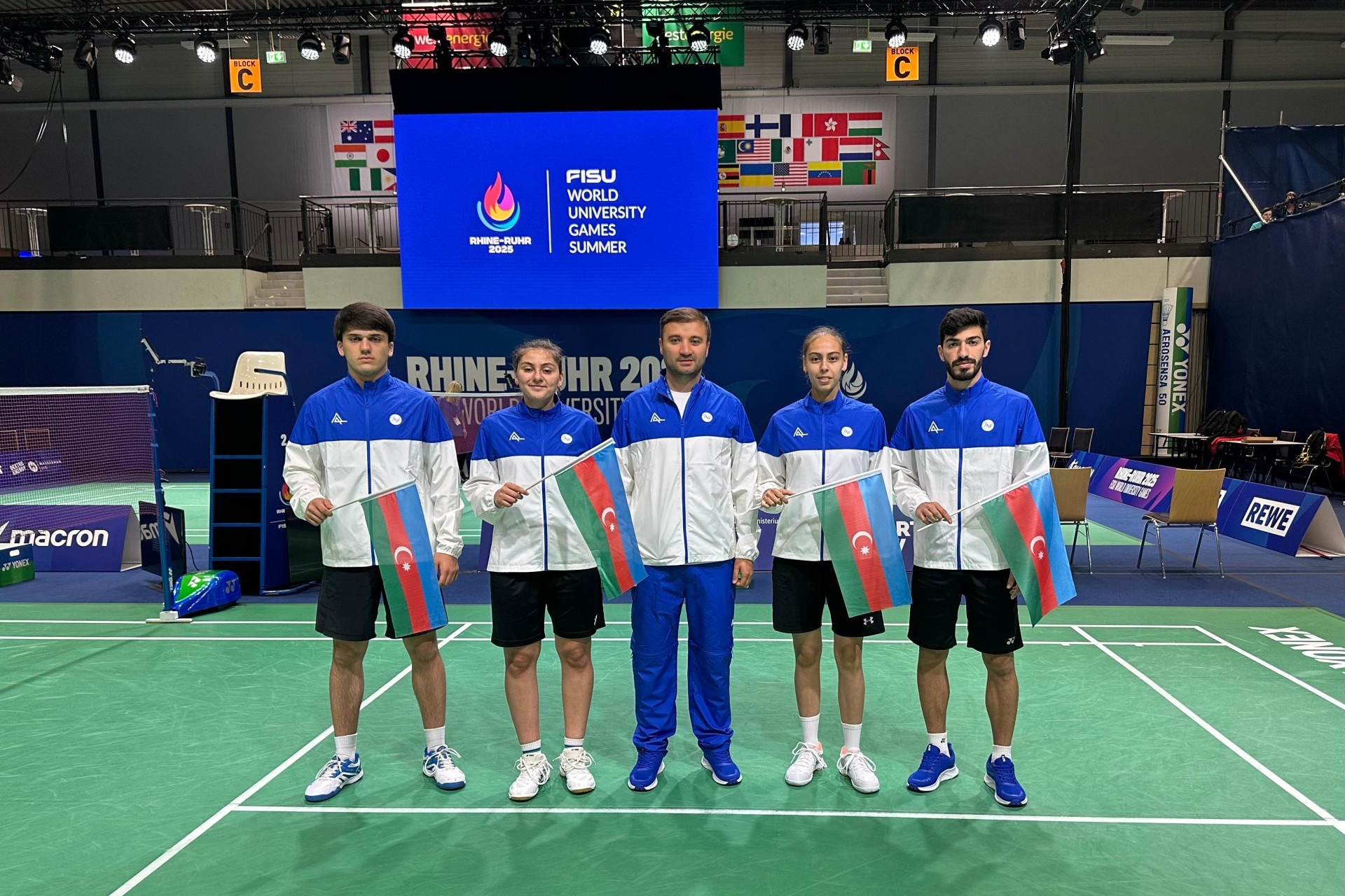 Azerbaijan’s badminton team falls to Thailand in opening match at 32nd Summer Universiade