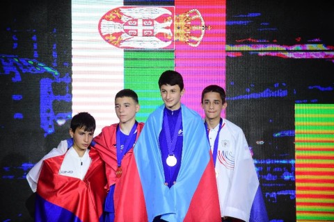 Azərbaycan millisi Avropa birinciliyini 13 medalla başa vurub - FOTO
