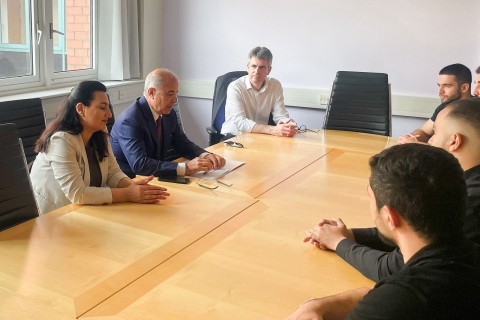 ASA rektoru Böyük Britaniyanın Koventri universitetində - FOTO