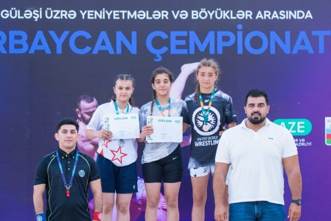 Çimərlik güləşində qaliblər bəlli olub - FOTO