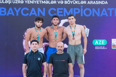 Çimərlik güləşində qaliblər bəlli olub - FOTO