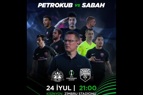 "Sabah"ın "Petrokub"a qarşı oyunlarının başlama saatı və hakimləri bəlli olub