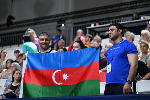 Gimnastlarımız fəxri kürsünün ən yüksək pilləsində - Universiadada ilk QIZIL – YENİLƏNİB/FOTO/VİDEO