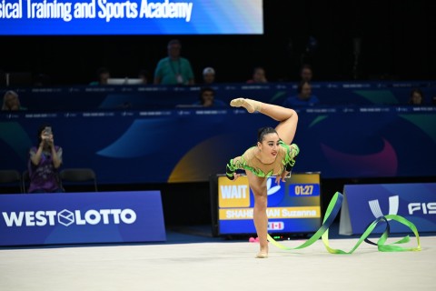 Gimnastlarımız fəxri kürsünün ən yüksək pilləsində - Universiadada ilk QIZIL – YENİLƏNİB/FOTO/VİDEO