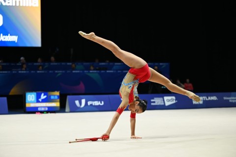 Gimnastlarımız fəxri kürsünün ən yüksək pilləsində - Universiadada ilk QIZIL – YENİLƏNİB/FOTO/VİDEO