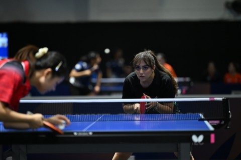 Azərbaycan komandası ABŞ stolüstü tennisçilərinə uduzub – FOTO
