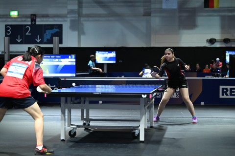 Azərbaycan komandası ABŞ stolüstü tennisçilərinə uduzub – FOTO