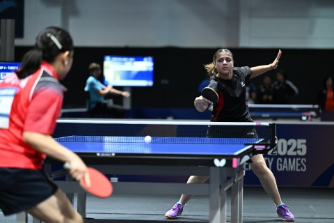 Azərbaycan komandası ABŞ stolüstü tennisçilərinə uduzub – FOTO