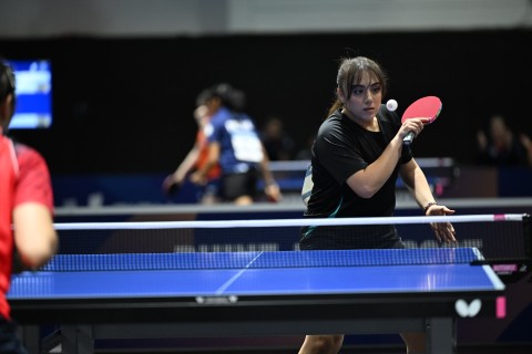 Azərbaycan komandası ABŞ stolüstü tennisçilərinə uduzub – FOTO