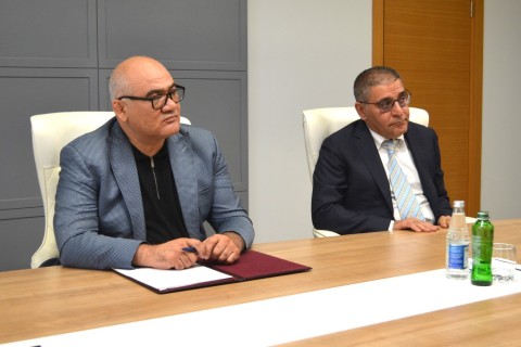 Azərbaycan və Çexiya Ağırlıqqaldırma Federasiyalarının rəhbərləri görüşüb - FOTO