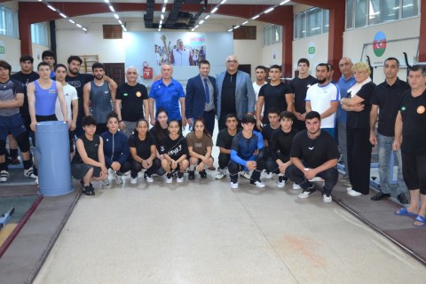 Azərbaycan və Çexiya Ağırlıqqaldırma Federasiyalarının rəhbərləri görüşüb - FOTO