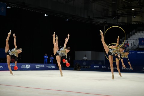 Gimnastlarımız fəxri kürsünün ən yüksək pilləsində - Universiadada ilk QIZIL – YENİLƏNİB/FOTO/VİDEO