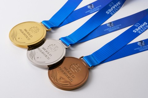 Dünya çempionatının medalları alüminium qutulardan hazırlanıb